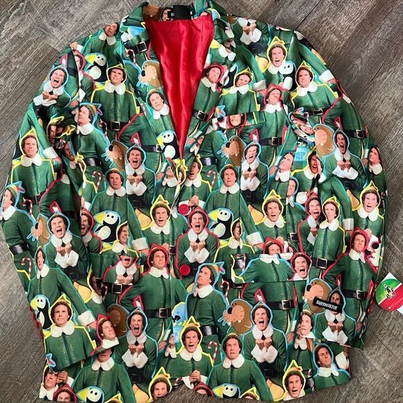 Suitmeister Buddy the Elf Blazer- Size Medium - Picture 1 of 12